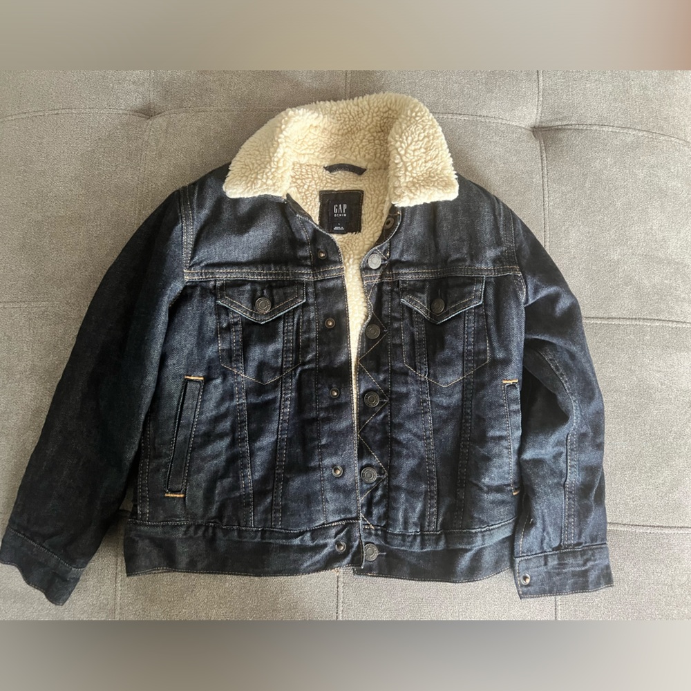 Gap kids quilted fleece jacket